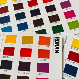 RONAN PAINT COLOUR CHART